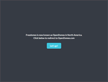 Tablet Screenshot of freedomes.com